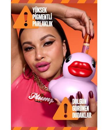 NYX Professional Makeup NYX Duck Plump Lip Gloss Duo Set 11 Pick Me Pink & 03 Nude Swings with Gift Bag - Buy Online on GoSupps.com