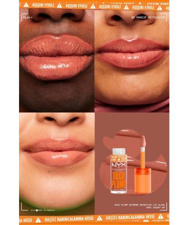 NYX Professional Makeup NYX Slim Lip Pencil Nude Truffle Lip Pencil & Duck Plump Lip Gloss 04- Gift Bag - Buy Online on GoSupps.com