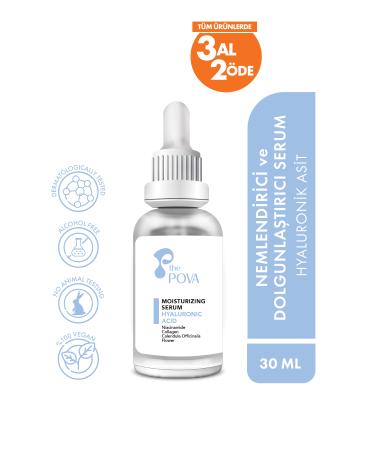THE POVA Hyaluronic Acid Moisturizing and Plumping Skin Serum 30 ml