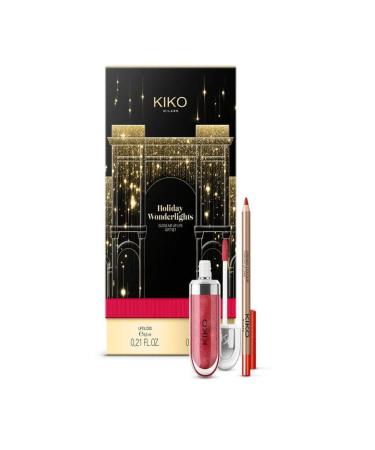 KIKO Holiday Wonderlights Gloss Me Up Lips Gift Set 03 Red Smile