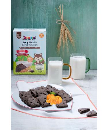 Good Food New Kid - Cocoa & Hazelnut Baby Biscuits 3-Piece Opportunity Pack - Buy Online on GoSupps.com