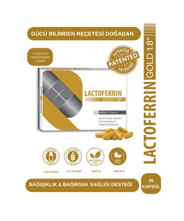 Bioquad Lactoferrin Gold 1.8 | Lactoferrin Vitamin C Beta Glucan Inulin Turmeric Extract Zinc - Buy Online on GoSupps.com