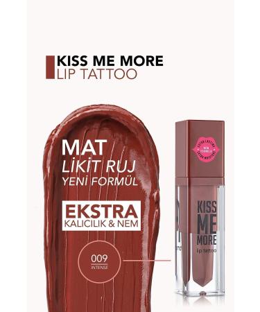 Flormar Long Lasting Matte Lipstick - Kiss Me More-009 Intense-8682536040808 - Buy Online on GoSupps.com