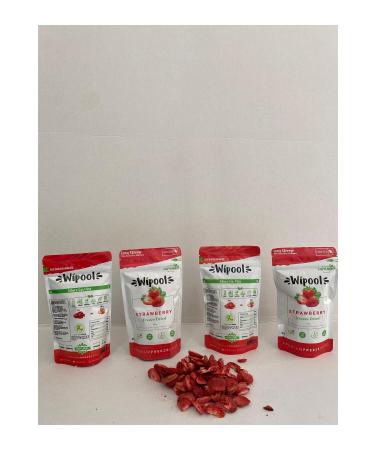 wipool organic discover the healthy life Wipool 6 Pack Freeze Dried Strawberries - Buy Online on GoSupps.com