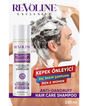 REVOLINE EXCLUSIVE Revoline (SEBORHEIC DERMATID ITCHING FLAKE) Anti-Dandruff Hair Care Shampoo 250 ml - Buy Online on GoSupps.com