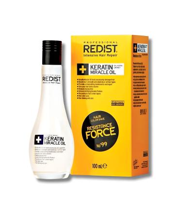 Redist Instant Repair Keratin Hair Care Oil for Extremely Damaged and Burnt Hair 100 ml
