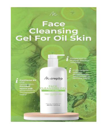Mcrepito Herbal Face Wash Gel Oily Skin 200 ml - Buy Online on GoSupps.com