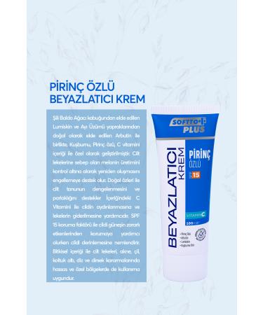 Softto Plus Mustore - Rice Extract Whitening Cream - Buy Online on GoSupps.com