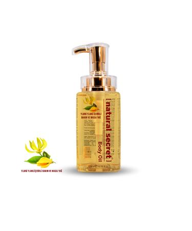 Natural Secret YLANG YLANG Content Care and Massage Oil / YLANG YLANG MASSAGE & BODY CARE OIL 300ml