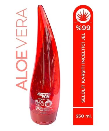 Softto Plus Aloe Vera Anti-Cellulite Slimming Gel 250 Ml - Buy Online on GoSupps.com