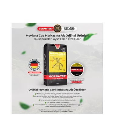 Mevlana Tea Goran-tee Luxus-mischung 1000 gr - Buy Online on GoSupps.com