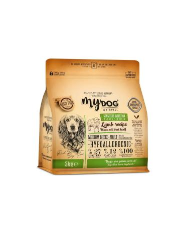 mydog Lamb Meat Medium Breed - For Small And Medium Breed Dogs 3 Kg