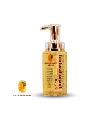 Natural Secret DETOX Effective Care and Massage Oil / DETOX BLENDED MASSAGE & BODY CARE OIL 300ml