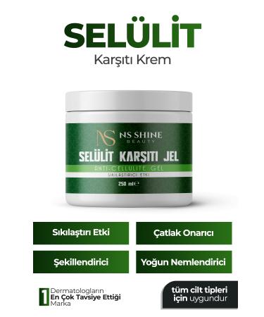 NS SHINE BEAUTY Slimmer1 Firming Cellulite and Stretch Mark Remover 250ml