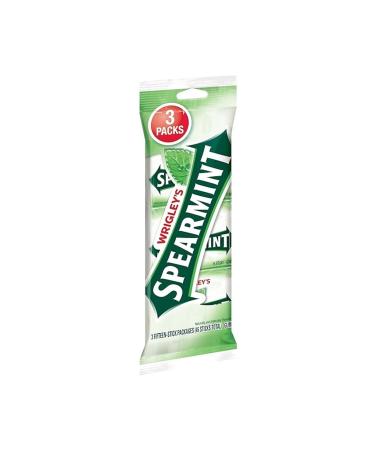 Wrigleys Wrigley's Spearmint 3 Pack 45 Sticks