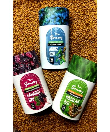 enay Black Mulberry Extract. Cone Extract. Andiz Extract 3-PACK