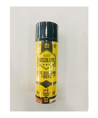 Nano Absolute Hair Volumizing Hair Powder Hair Fiber Topik 27 gr Dark Brown - Buy Online on GoSupps.com