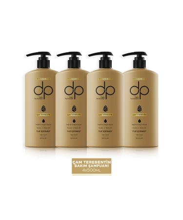 DP Daily Perfection Shampoo Pine Turpentine 500 ml X 4 Pieces