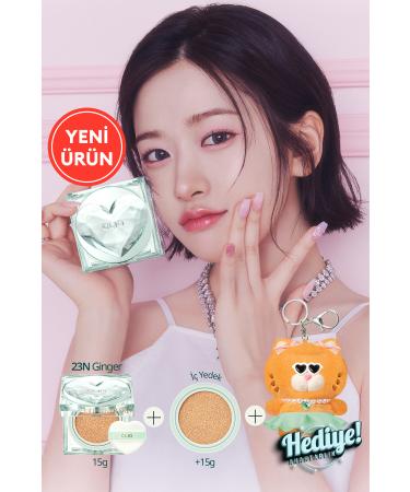 CLIO Special Design All Day Long Lasting Matte Cushion CLIO Kill Cover Skin Fixer Cushion 23NGinger Luxury Koshort