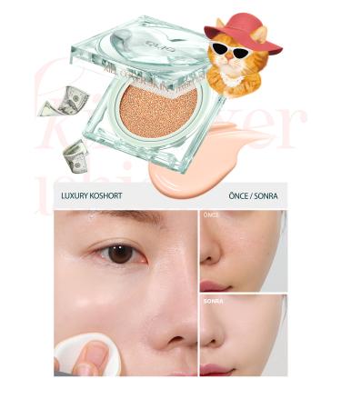 CLIO Special Design All Day Long Lasting Matte CLIO Kill Cover Skin Fixer Cushion 21C Lingerie Luxury Koshort - Buy Online on GoSupps.com
