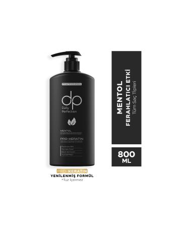 dp Daily Perfection Shampoo Cotton Milk 800 ml & Shampoo Menthol 800 ml - Buy Online on GoSupps.com
