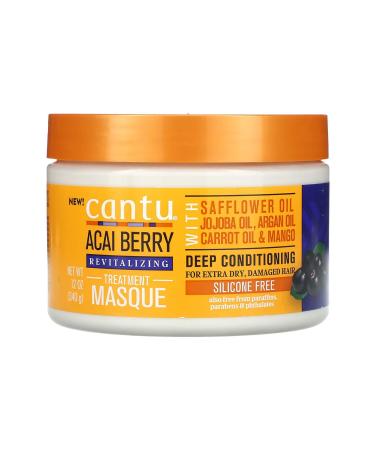 Cantu Shea Butter Cantu Acai Berry Damaged Hair Special Revitalizing Hair Mask 340GR