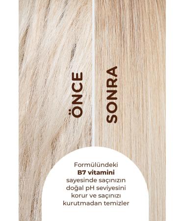 YOON 2-Pack Sulfate-Free and Salt-Free Shampoo Collagen Biotin B7 Paraben-Free Vegan Shampoo 2 x 250ml - Buy Online on GoSupps.com