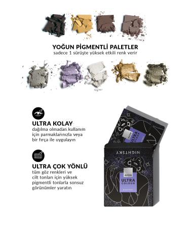 Avon Ultra Color Eyeshadow Palette Night Sky - Buy Online on GoSupps.com