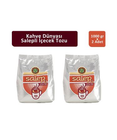 Coffee World Coffee World Salep 1000 gr x 2 Pieces