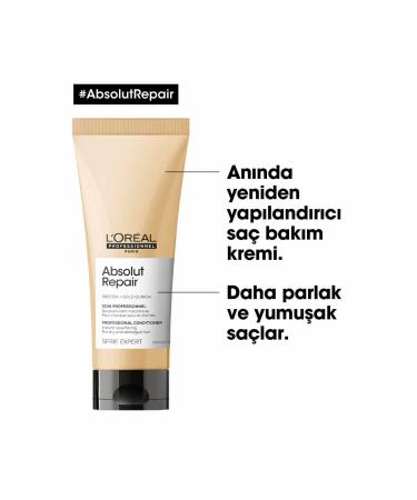 L'oreal Professionnel Serie Expert Absolut Repair Repairing Hair Care Cream for Damaged Hair 200m - Buy Online on GoSupps.com