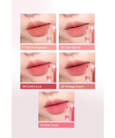PERIPERA Tint Offering Smooth Matte All Day Long Lasting PERIPERA Over Blur Tint (006 Mauve-Treaming) - Buy Online on GoSupps.com