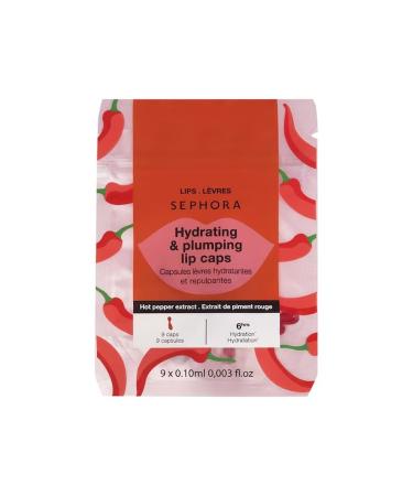 SEPHORA COLLECTION Plumping and Moisturizing Lip Capsule - 9 Pieces - Full Lips in 5 minutes!