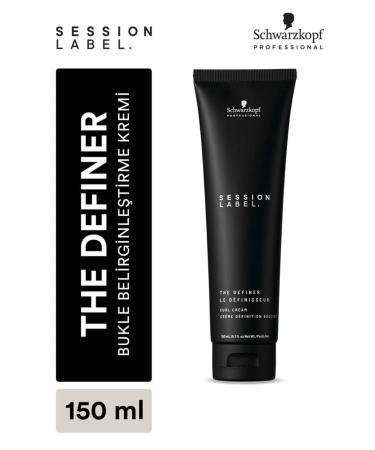 Schwarzkopf Session Label The Definer Curl Defining Cream 150ml - Buy Online on GoSupps.com