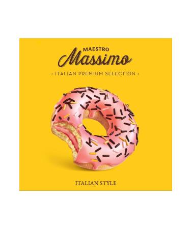 Massimo Donut Strawberry 45gr 24 Pieces - Buy Online on GoSupps.com