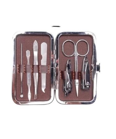 7 Piece Stainless Steel Manicure and Pedicure Set