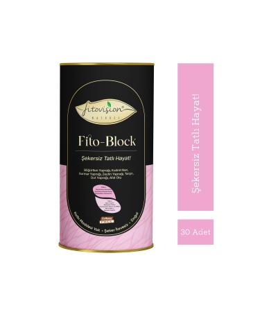fitovision natural Fito Block Sugar-Free Tea 60 gr -aygulle Diet