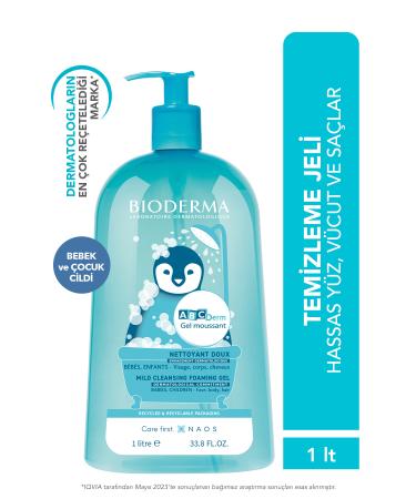 Bioderma Abcderm Foaming Cleanser 1 L