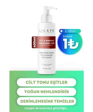 Licape Two Phase Skin and Make-up Cleansing Oil 400 ml