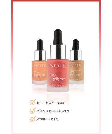 Note Cosmetics Liquid Illuminator That Gives a Glow With a Permanent Formula - 01 Pearl Rose Passi-343 - Buy Online on GoSupps.com