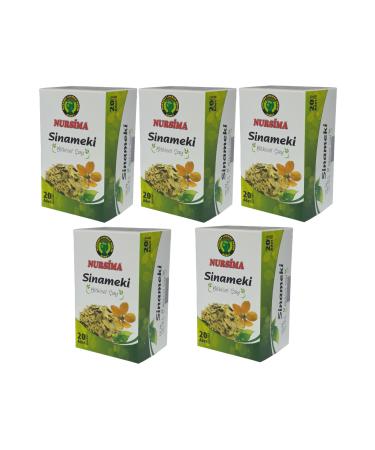Nursima Senna Herbal Tea 20' Filter Bags 5 Boxes
