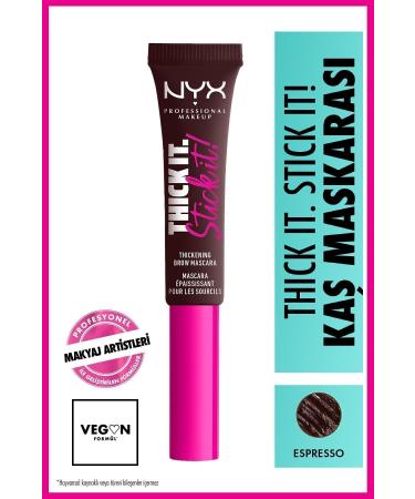 NYX Professional Makeup Thick It. Stick It! Eyebrow Mascara Espresso