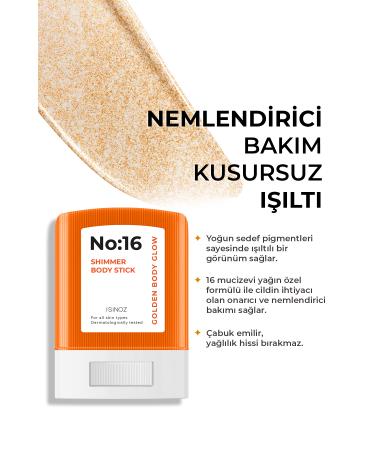 Sinoz No:16 Luminous Moisturizing Stick Body Care Oil 18 gr. - Buy Online on GoSupps.com