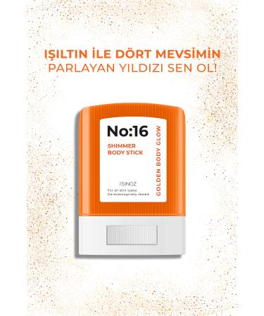 Sinoz No:16 Luminous Moisturizing Stick Body Care Oil 18 gr. - Buy Online on GoSupps.com