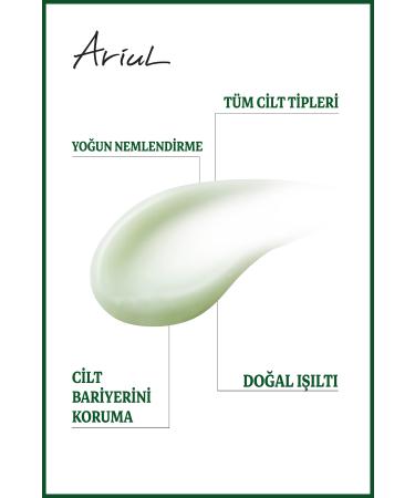 Ariul Green Vitamin C Face Cream 100 Ml | Moisturizing Tone Equalizing | 5 Ceramides 8 Hyaluronic Acid - Buy Online on GoSupps.com