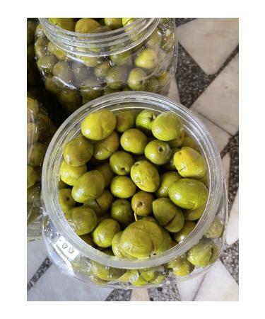 ORGANIC GARDEN Organic Natural Gemlik Cracked Olives