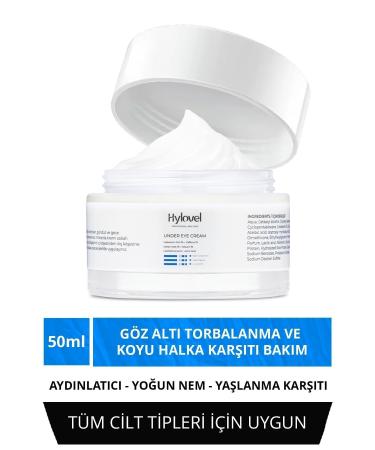 Hylovel Anti-Wrinkle Brightening Eye Contour Care Cream for Under-Eye Bags and Dark Circles - Buy Online on GoSupps.com