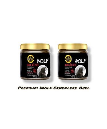 Natural Boost PREMIUM WOLF Special Herbal Mixture for Men Natural Erection Power 240 Gr - 2 Pieces