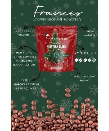 FRANCES Christmas & New Year Blend | Set of 2 Coffee Beans | 2x250g - Buy Online on GoSupps.com