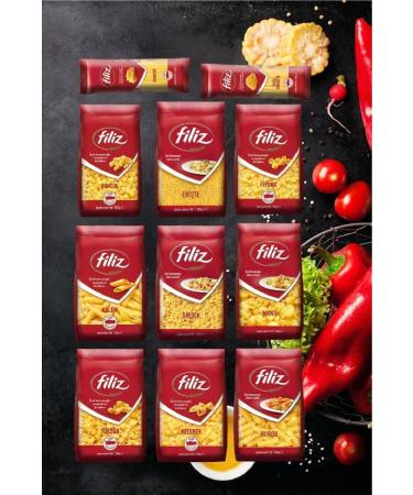 F L Z Filiz 11 Piece Economic Pasta Package