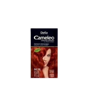 Delia Cosmetics Delia Camelia Hair Coloring Shampoo Disposable 66.56 Wild Plum 40 ml